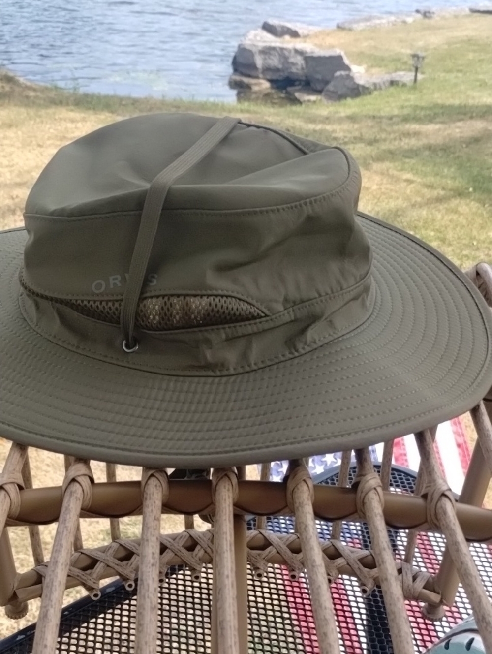 Orvis green Tech Hat